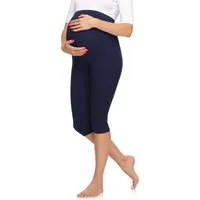 Merry Style Umstandsleggings Damen 3/4 Umstandshose aus Viskose MS10-298 (1-tlg) elastischer Bund