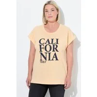 Ulla Popken T-Shirt T-Shirt California Oversized Rundhals Halbarm