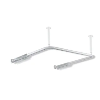 Hewi 801 Vorhangstange 801.34.3S50 Sonderlänge, stahlblau
