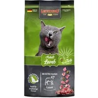 Leonardo Catfood Adult Lamb - gut verträgliches Trockenfutter mit Lamm, Trockenfutter für: Katzen