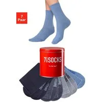 Bench. Businesssocken Damen und Herren Unisex Basic für Sport und Freizeit (Packung, 7-Paar, Dose Gr. 35-38 bis 43-46) in der praktischen Dose