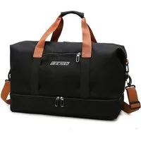 OYLCDI Reisetasche Fitnesstasche,Sporttasche,Große Umhängetasche mit Schuhfach&Nassfach (Atmungsaktiv, wasserdicht, verschleißfest, großes Fassungsvermögen), Schultergurt, für Yoga, Schwimmen, Tourismus, Fitness