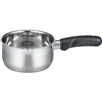Elo Basic Kasserolle Turmalin, Edelstahl 18/8 (1-tlg), Öl Dosierringe, Induktion, Ø 16 cm