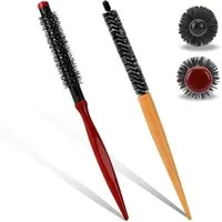 LuxusKollektion Rundbürste Rundbürste Klein Professionelle Fönbürste Rundhaarbürste 26cm Locken, 2-tlg.