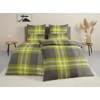 TOM TAILOR HOME Bettwäsche Nick in Gr. 135x200 oder 155x220 cm, Renforcé, 3 teilig, mit Gratiszugabe Gästehandtuch