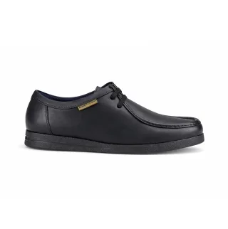 Base London Koko Herren Mokassins Schwarz