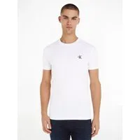 Calvin Klein Jeans T-Shirt CK ESSENTIAL SLIM TEE mit Logo-Stickerei