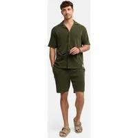 Indicode Freizeitanzug Herren INZandro Shirt Herrenshorts Set (Set), mit strukturierter Stoffqualität für eine besondere Haptik