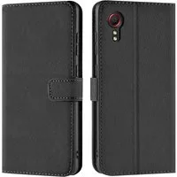 CoolGadget Handyhülle Wallet Klapp Tasche Book Case für Samsung Galaxy XCover 5 5,3 Zoll, Hülle Klapphülle Flip Cover Etui Schutzhülle