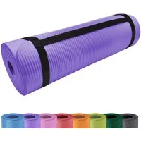 BURI Yogamatte PROMIC Pilates Yogamatte Fitnessmatte Aerobicmatte Gymnastikmatte