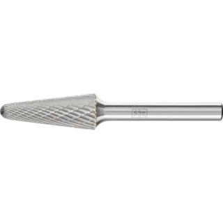PFERD TOOLS Hartmetall Frässtift Rundbogen KEL Z3P universal mittel kreuzverzahnt - 21125226
