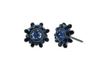 konplott - Ohrstecker - Soft Temptations blau