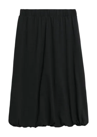 s.Oliver Red Label - Balloon-Skirt in Midilänge schwarz - Gr. - 44