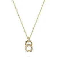 JETTE Silberkette JETTE Damen-Kette 925er Silber, recycelt Zirkonia, SWING
