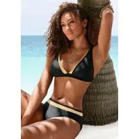 LASCANA Bikini-Hose Elodie mit trendigem Materialeinsatz