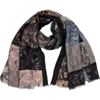MIRROSI Modeschal Weich XXL ca.90x180cm Schal Bunt Bohemian Muster, (Neue Kollektion Herbst/Winter 2025, ca. 165 Gramm), Damen Halstuch ideal für Herbst und Winter oder Ganzesjahr