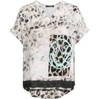 Doris Streich Blusentop mit Leo-Print