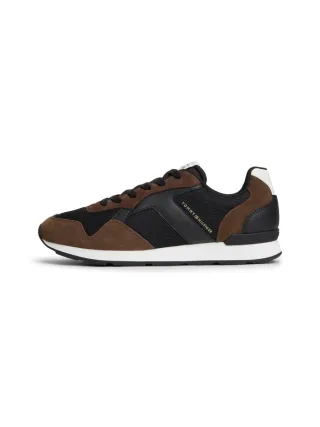 Tommy Hilfiger - Lässiger Schnür-Sneaker braun - Gr. - 41