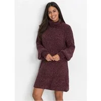 bonprix Strickkleid für eleganten Look, aus Chenille-Qualität, aus recyceltem Polyester