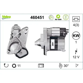 Valeo Starter Dacia Nissan Renault 460451