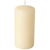 PAPSTAR GmbH Stumpenkerze PAPSTAR 17981 Stumpenkerzen 5x10cm creme - 8er Pac