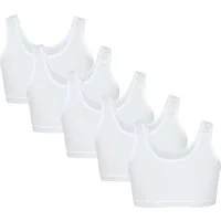 TupTam Bustier TupTam Mädchen Bustier mit breiten Trägern 5er Pack