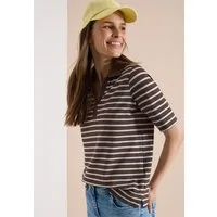 CECIL Poloshirt im Streifen-Design