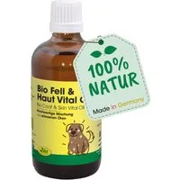 cdVet Bio Fell & Haut Vital, Ergänzungsfutter für: Hunde, natürlicher Futterzusatz, essentielle Fettsäuren für Fell & Haut
