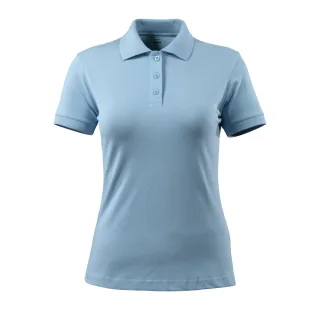 MASCOT Damen Grasse Polo-Shirt CROSSOVER Hellblau S - 51588-969-71-S