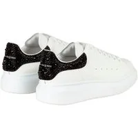 ALEXANDER MCQUEEN Kinder Crystal Embellished Oversized Schuhe Kids Sneaker Swarovski® Crystal Heel-Tab