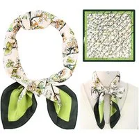 Zaewry Seidentuch Damen 70 * 70cm Schal Quadratisch Bandana Tuch