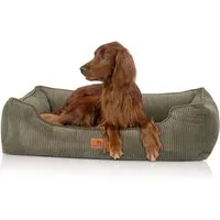 Knuffelwuff Tierbett Hundebett aus Cord Nunavut, Orthopädisch