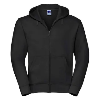 Russell Herren Authentic Sweatshirt mit Kapuze (Schwarz)
