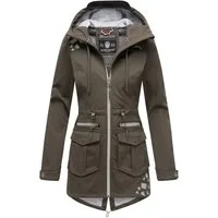Marikoo Softshelljacke aus wasserabweisendem Obermaterial