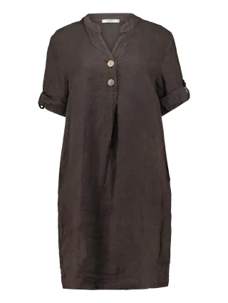 Zabaione - Dress Ki44ra coffee - Gr. - XXL