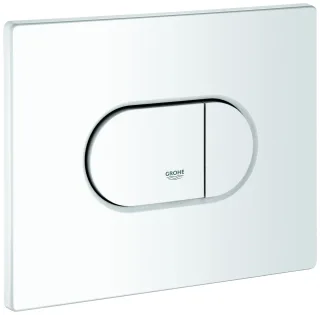 Grohe Abdeckplatte 42379 mit Drucktaste alpinweiß, 42379SH0 42379SH0