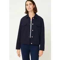 Olsen Kurzjacke mit Hemdkragen und Knopfleiste