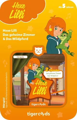 TigerMedia Tigercard 4134 - Hexe Lilli: Das geheime Zimmer & das Wildpferd