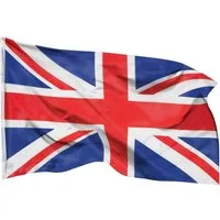 PHENO FLAGS Flagge Großbritannien Flagge 90 x 150 cm Britische Union Jack Fahne UK (Hissflagge für Fahnenmast), Inkl. 2 Messing Ösen