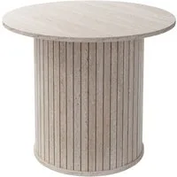 ML-DESIGN Couchtisch Beistelltisch Kaffeetisch Wohnzimmertisch für Tee Moderner runder Stil, Sofatisch mit überstehender Tischplatte Ø60x50cm ideal für Wohnzimmer