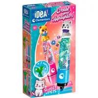 Clementoni® Kreativset Idea, Deine Textmarker-Kreationen - Süße Tierfreunde