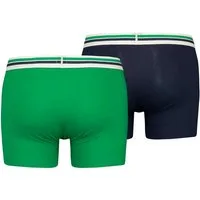 Levi's® Boxershorts LEVIS MEN PL SPW LOGO BOXER BRIEF ORG 2P (2er Pack) mit breitem Logobund