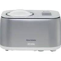 Eismaschine Gran Gelato 4in1 weiß/silber, 100 Watt