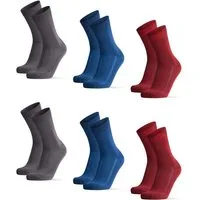 DANISH ENDURANCE Basicsocken Bamboo Crew (6-Paar) Ultraweich, Unisex, halten die Füße frisch & trocken