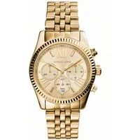 MICHAEL KORS Chronograph LEXINGTON MK7378, Quarzuhr, Armbanduhr, Damenuhr, Stoppfunktion, Edelstahlarmband