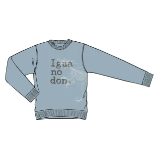 STACCATO - Kn.-Sweatshirt cloud blue - Gr. - 122