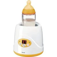 BEURER Babyflaschenwärmer BY 52 Fläschchenwärmer, 2-in-1: Erwärmen & Warmhalten von Babynahrung, Geeignet für alle handelsüblichen Fläschchen und Gläschen