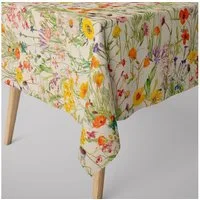 SCHÖNER LEBEN. Tischdecke Tischdecke abwaschbar Feldblumen bunt div. Größen von SCHÖNER LEBEN., abwaschbar