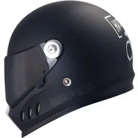 Broken Head Motorradhelm Hated & Proud inkl. schwarzem Visier (mit schwarzem und klarem Visier), inklusiv schwarzem Visier