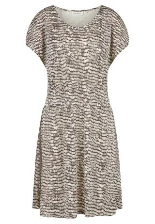 BROADWAY NYC FASHION - Dress dark chocolate dot - Gr. - 001